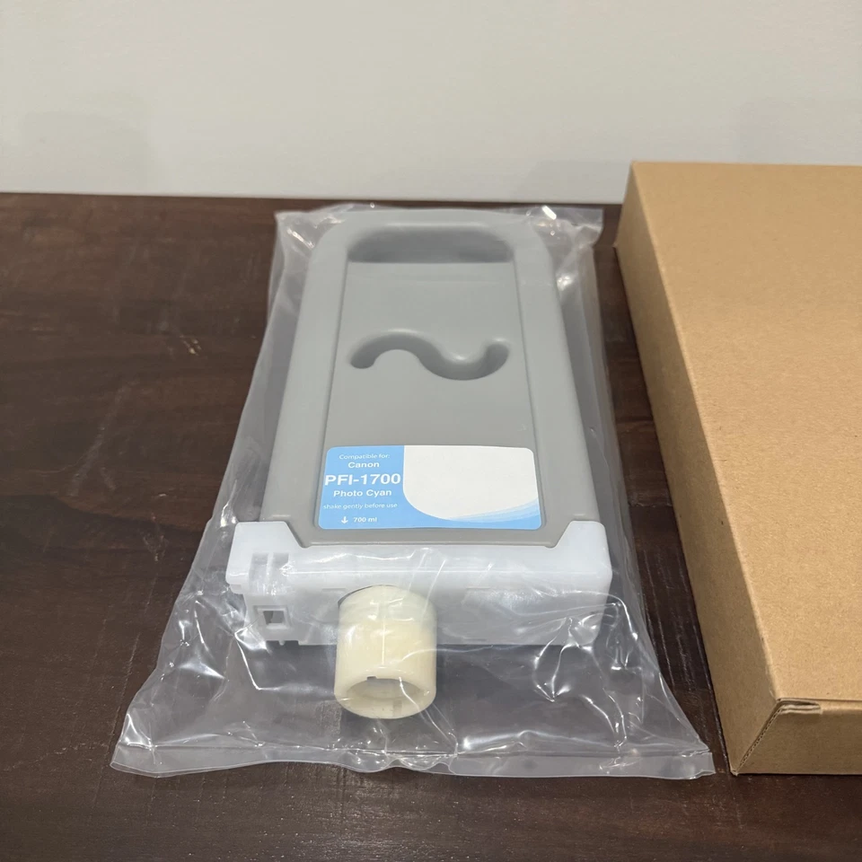 Clover Replacement Ink Cartridge for Canon PFI-1700PC Photo Cyan (0779C001AA) - Image 2 of 4