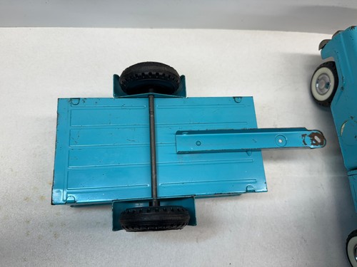 1960s Nylint Ford F-Series Farm Truck And Trailer Blue #3800 Vintage - Picture 20 of 23