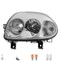 Scheinwerfer Frontscheinwerfer Links Halogen H7 FüR Renault Clio II Inkl. Lampen
