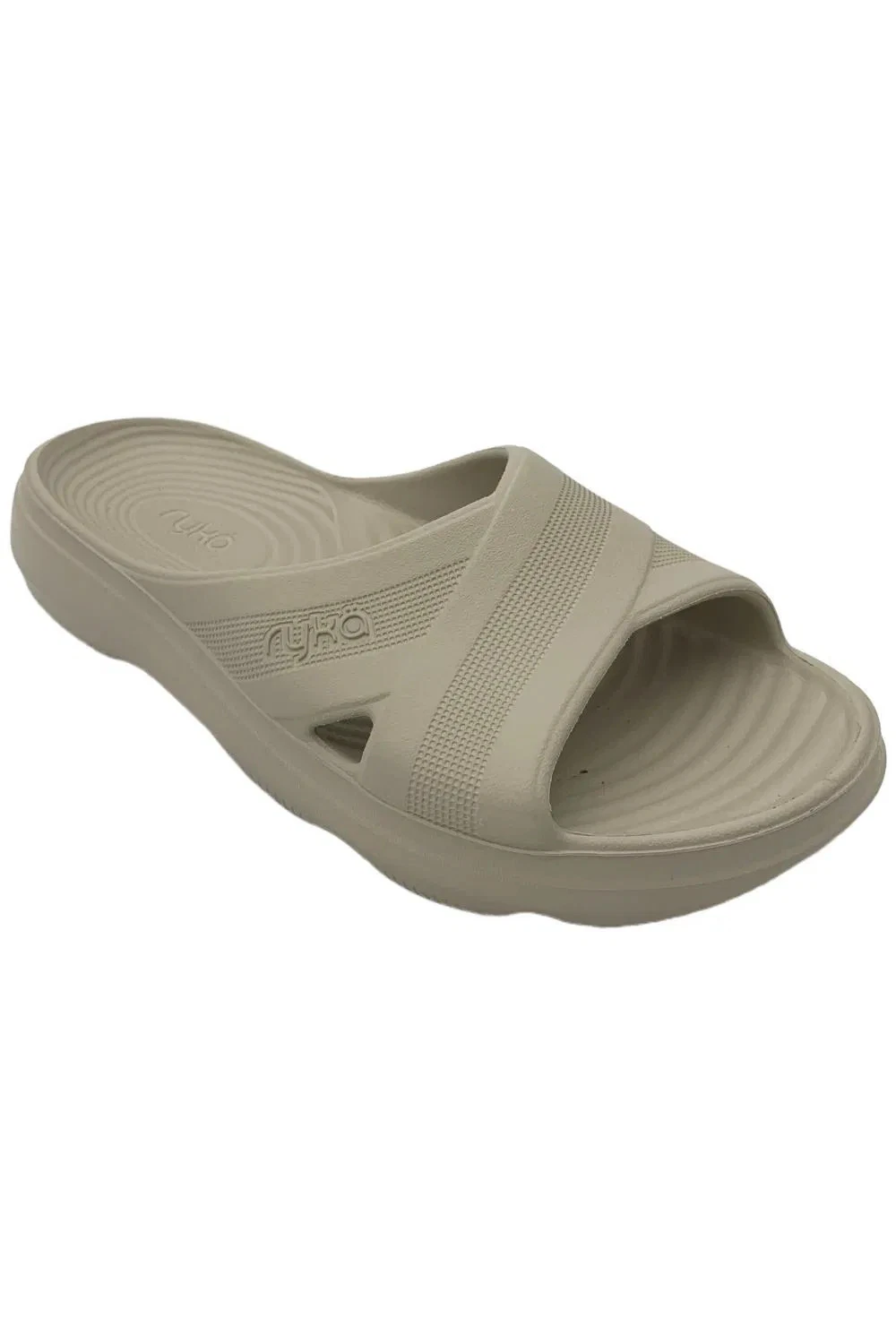 Ryka Women's Cross-Band Recovery Slide Sandals Beige
Opens in a new window or tab