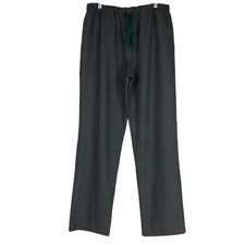 FIGS - MEN'S SMALL -GRAY POLYESTER BEND DRAWSTRING WAIST TECHNICAL SCRUB PANTS
