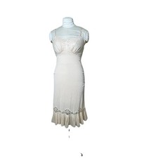 Vintage 60  s Vanity Fair Pink Blush Nylon Nightgown Chiffon Bodice Lace Size 32