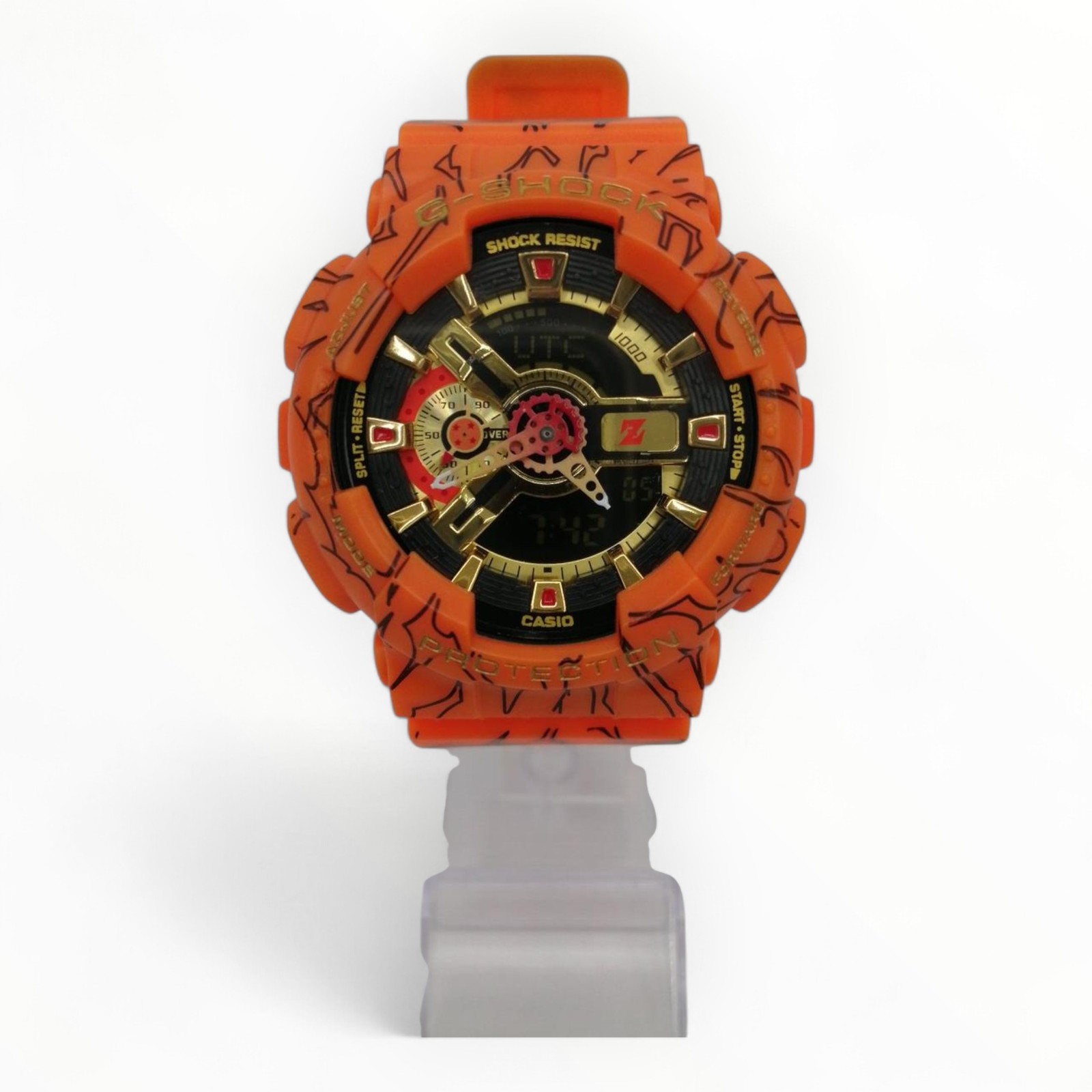 CASIO G-Shock GA110JDB Authentic Black Digital Analog Men's Watch 9180