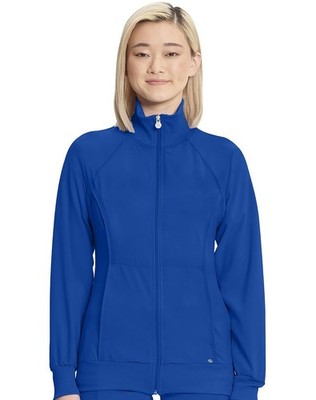 Infinity Womens Zip Front Jacket with 2 Pockets Contemporary Fit Back Shoulde...