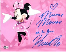 Kaitlyn Robrock signed 11x14 Photo Disney - Minnie Mouse