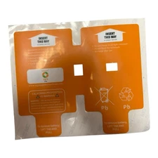 Side stickers for RBC123 RBC124 10 Pack