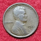 1922 D Denver Lincoln 1c Wheat Cent Good