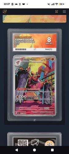Pokemon Conkeldurr IR  - Black Bolt (2025) - ACE 8
