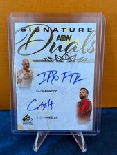 2025 AEW SP Signature Edition Dax Harwood and Cash Wheeler Dual Auto /50