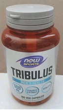 NOW Foods Tribulus 500 mg 100 Veg Caps Exp 2029