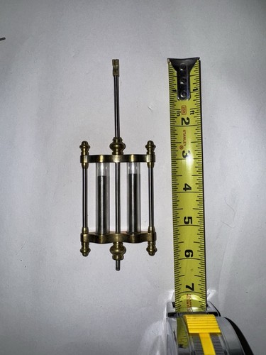 Vintage/ Antique French Simulated Mercury Clock Pendulum - Picture 3 of 3