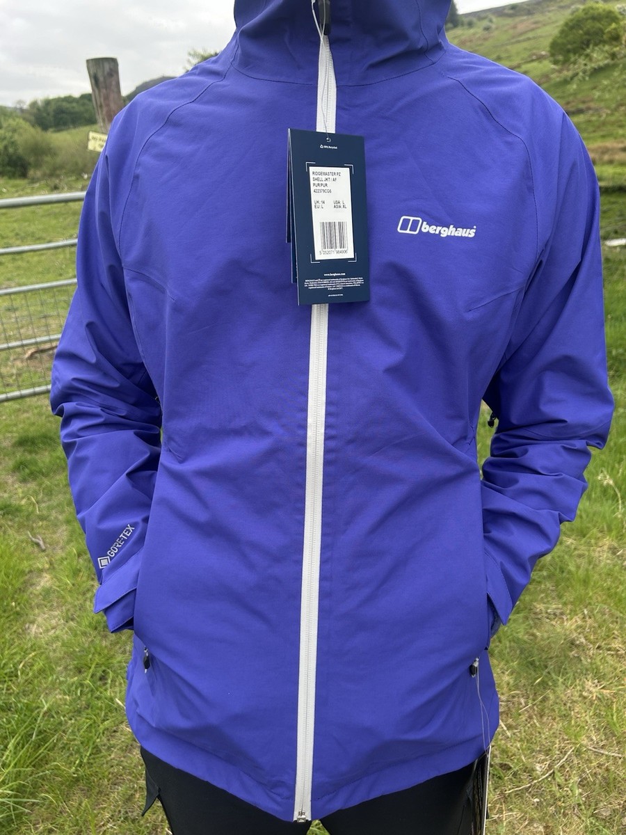 Berghaus Ladies Ridgemaster PZ Shell Jacket Purple, RRP £200