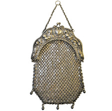 Antique Vintage Sterling Silver Purse Chatelaine NO ADDED TARIFFS FOR US