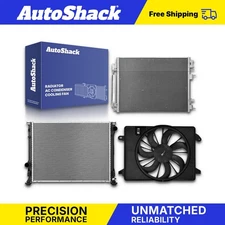 Radiator Air Conditioning A/C Condenser Radiator Cooling Fan for Chrysler 300