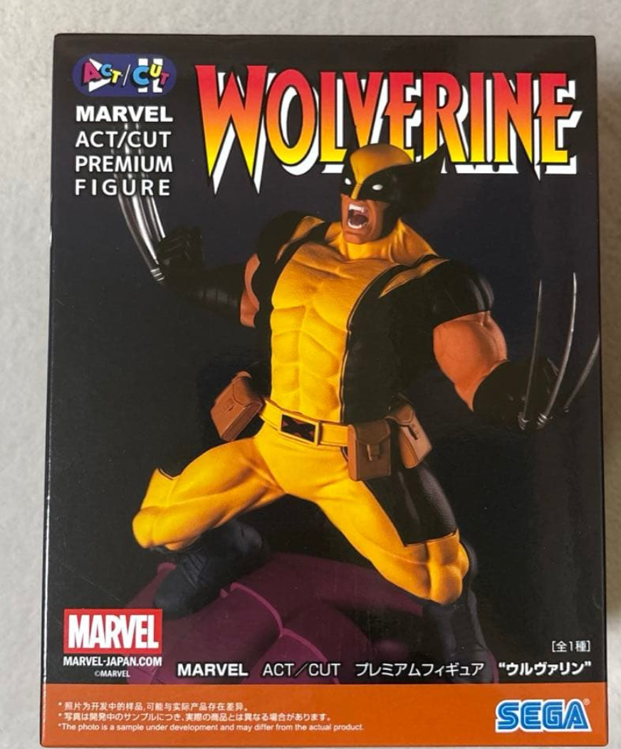 MARVEL ACT CUT PREMIUM FIGURE Wolverine Figure Anime Japan