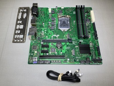 ASUS PRIME B250M-C LGA 1151 DDR4 mATX Motherboard + I/O Shield - Boots!