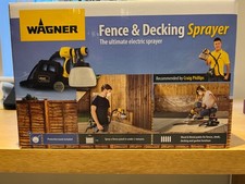 WAGNER Fence and Decking 460W Airless Paint Sprayer - Yellow/Black (2369472)
