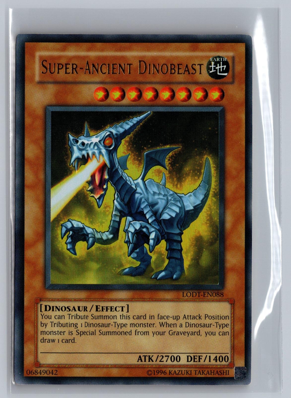 Super-Ancient Dinobeast LODT-EN088 Light of Destruction Yu-Gi-Oh Unlimited NM