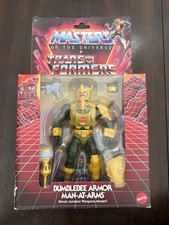 Masters of the Universe x Transformers BUMBLEBEE ARMOR MAN-AT-ARMS NEW Mattel