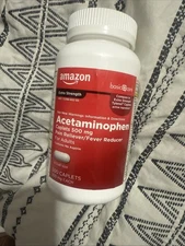 Acentaminophen 500mg  500 Caplets Rain Reliever/Fever Reducer
