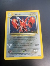 Pokemon Card TCG Scizor Unlimited Holo Holo Rare Neo Discovery 10/75 NM