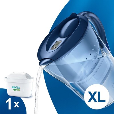 Brita Wasserfilter-Kanne Marella XL bl Wasserfilter 125295 Kunststoff