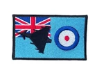 RAF Ensign with Silhouette of a WW2 Eurofighter Embroidered Sew/Iron on Patch
