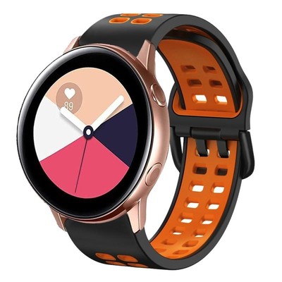 Cinturino Orologio 18mm CPAOWEHF Cinturino Per Orologio In Silicone Traspirante Sostituzione