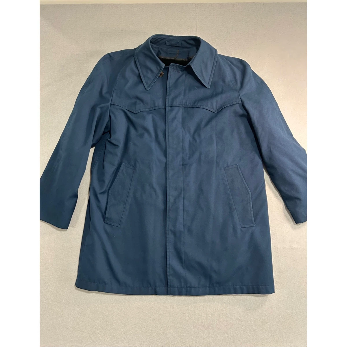 London Fog Trench Coats Blue Coats, Jackets & Vests for Men for 