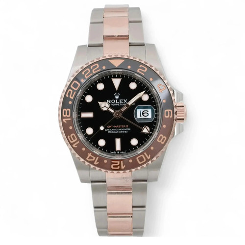 Rolex GMT-Master II Rootbeer Rose Gold Watch 126711CHNR