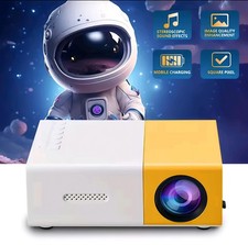 HD Portable Projector Pocket Beamer HDMI Home Theater Cinema Movie HDMI Travel