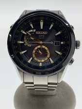 Seiko Solar Analog Watch SLV 7X52-0AA0 Stainless Steel Used