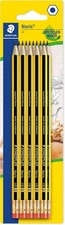 Image of Staedtler Noris 122 HB Pencils With Eraser Tip - Pack of 10