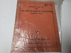 Allis-Chalmers "B" & "IB" Tractor Manual