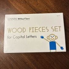 Learning Without Tears Wood Pieces Set Capital Letters