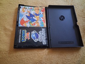 Sonic Jam Sega Saturn Game No game CASE & MANUAL ONLY 
