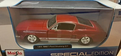 Maisto Ford Mustang GT Rot 1967 1/24 31260RD - Bild 1 von 4