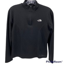 The North Face Vapor Wick Jacket Athletic Casual Petite Black Warm Women Sz Sm