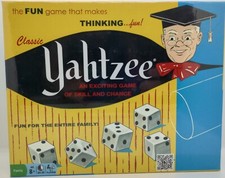 Classic YAHTZEE Dice Game by Winning Moves Games, 2013  Ages 8  NEW SEALED