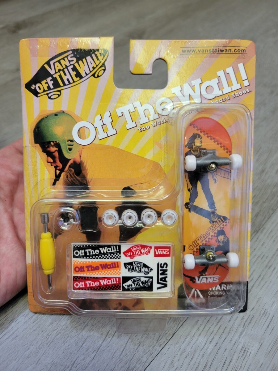 Vans Off The Wall Skateboard / Fingerboard. Rare To Find | eBay