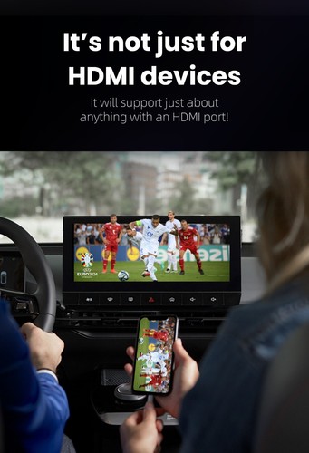 Ottocast Car TV Mate Pro 2in1 Adattatore Carplay Wireless e Dongle Multimediale HDMI - Foto 9 di 17