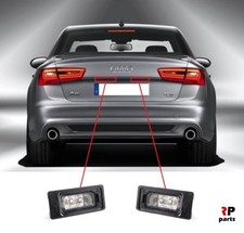 Pour Audi A3 A4 A5 A6 A7 Q3 Q5 Q7 Tt Arrière Numéro Plaque Éclairage LED Paire =