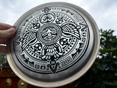 Champion Roc USDGC Innova Smoke ICE Rare Disc Golf (550 of 2000) Aztec New #4010 - Picture 13 of 21
