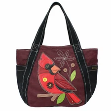 Chala Carryall Zip Tote Shoulder Bag - Cardinal, Cat, Llama, NWT