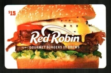 RED ROBIN Gourmet Burger ( 2017 ) Gift Card ( $0 - NO VALUE )