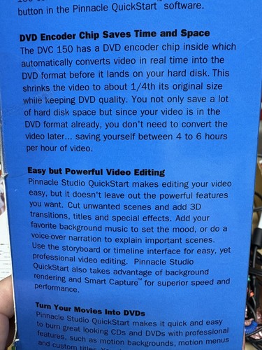 Dazzle DVC 150 Hi-Speed USB 2.0 Analog To Digital Video Editing System - Photo 9/10