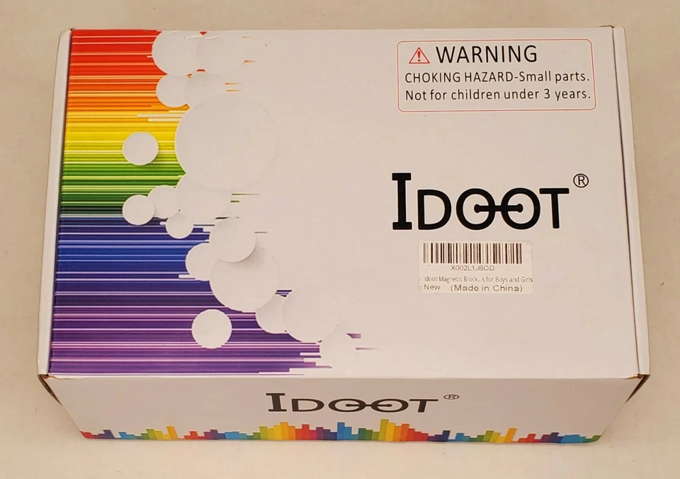 Idoot Magnetic Blocks For Boys And Girls With Storage Bag. New In Box - Image 2 of 4