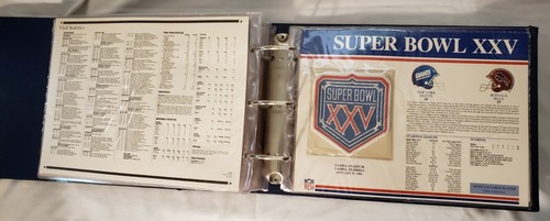 Willabee & Ward 17 NFL Super Bowl Patch Collezione Brian Mitchell Autografo - Foto 19 di 21