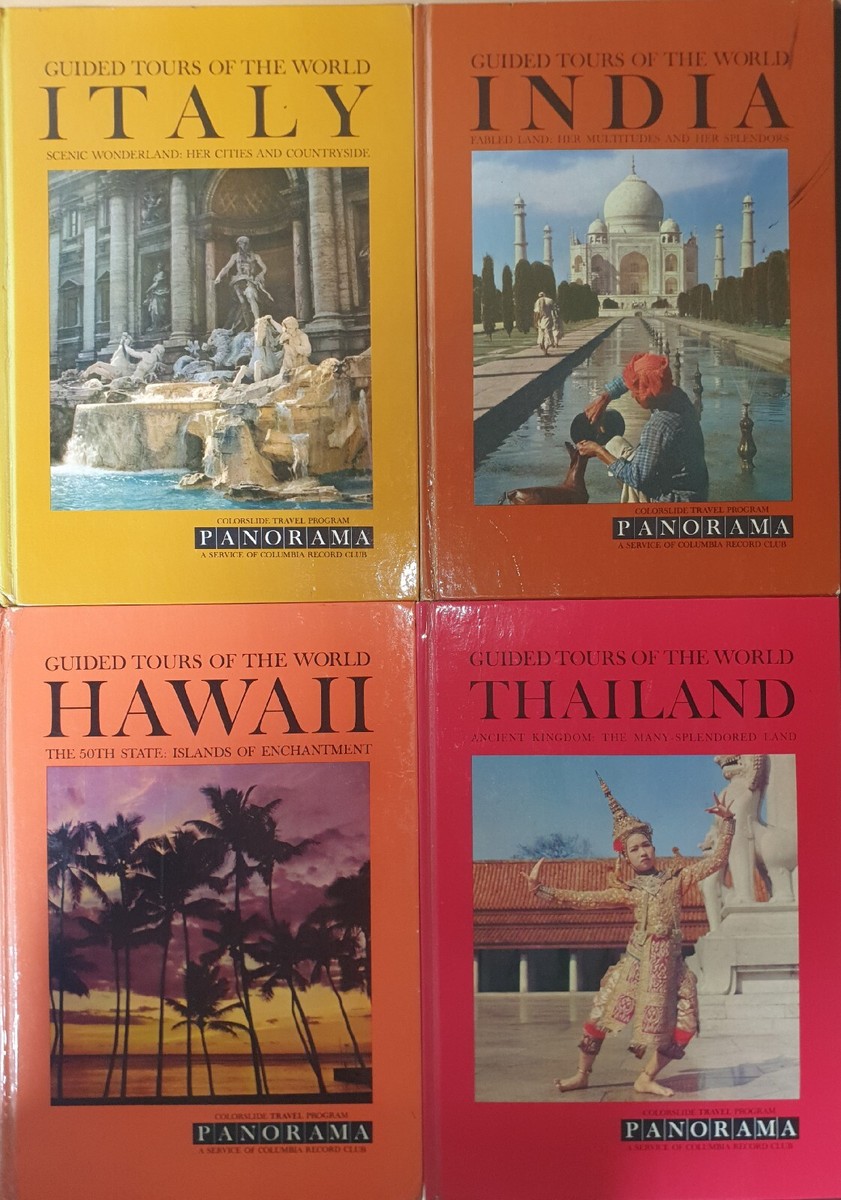 Guided Tours of the World PANORAMA Colorslide Books Lot Of 16 | eBay