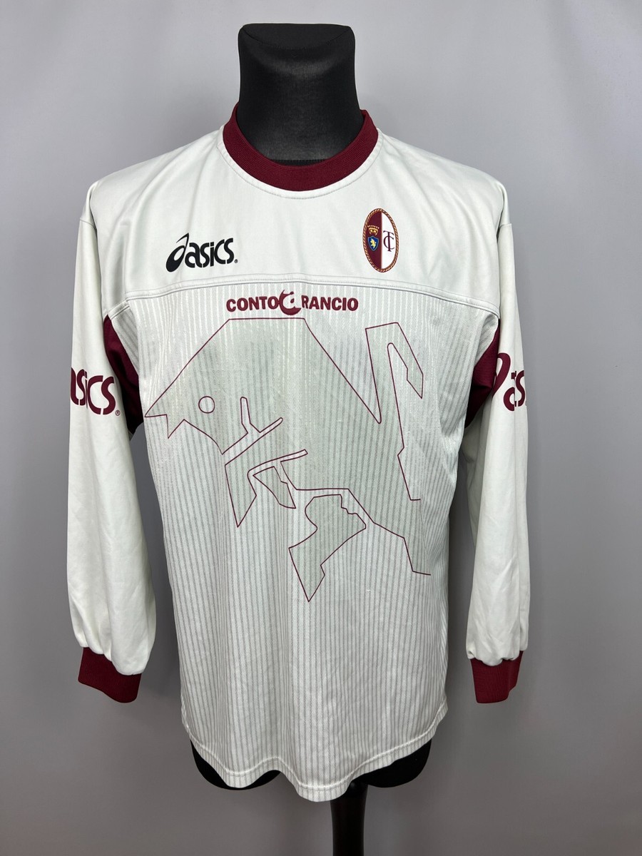 TORINO 2001 2002 TRAINING SHIRT FOOTBALL SOCCER JERSEY ASICS MENS